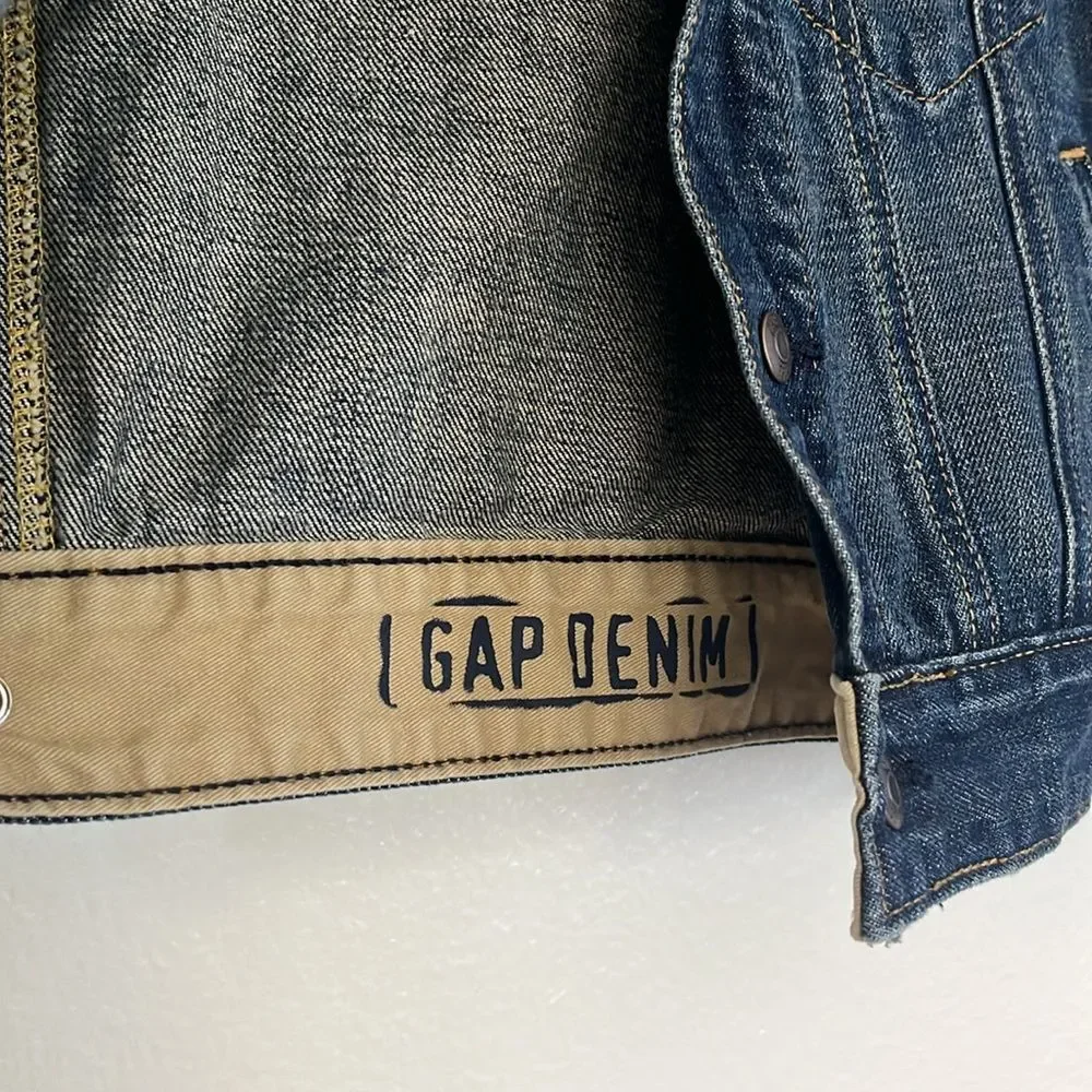 Gap Kids Girl Denim Jean Jacket Sz S(6-7)